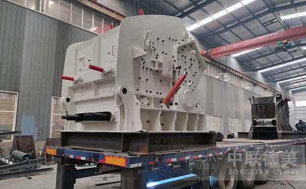 天津反擊式破碎機現場視頻圖片