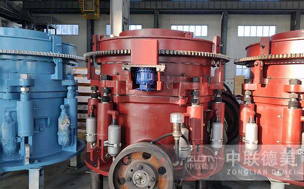 吉林圓錐破碎機現場視頻圖片